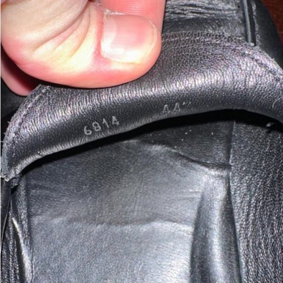 Alessandro Dell’acqua Black Leather Shoes Men’s Size 44 UK (10.5 US) main image 6